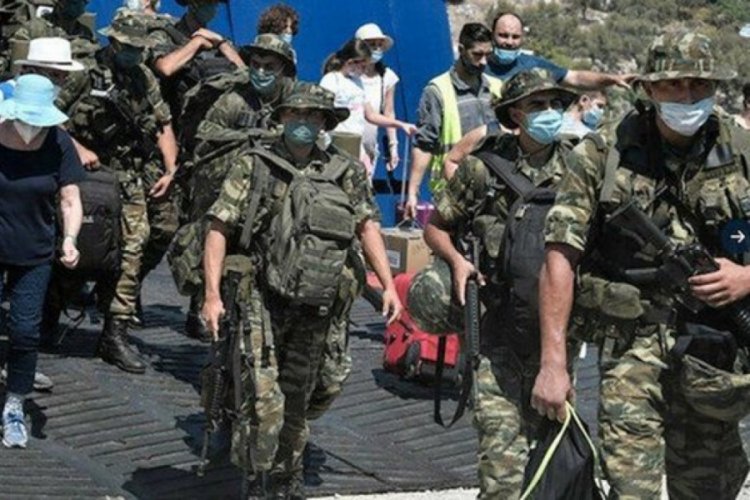 Atina'dan Meis'e asker sevkiyatı