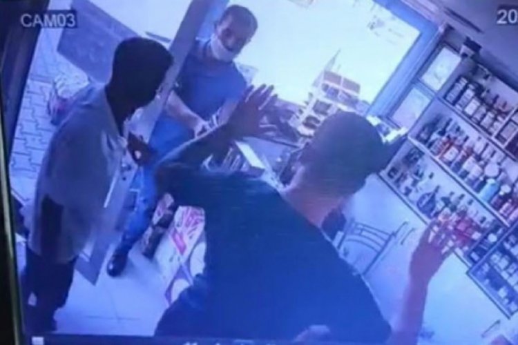 Katil zanlıları girdikleri iş yerinde yakalandı