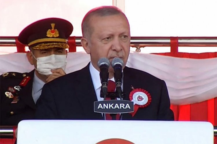 Cumhurbaşkanı Erdoğan: D&uuml;şmanlarımıza hodri meydan diyoruz