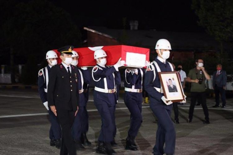 Giresun'da selde şehit olan Jandarma Uzman &Ccedil;avuş Variyenli i&ccedil;in t&ouml;ren d&uuml;zenlendi