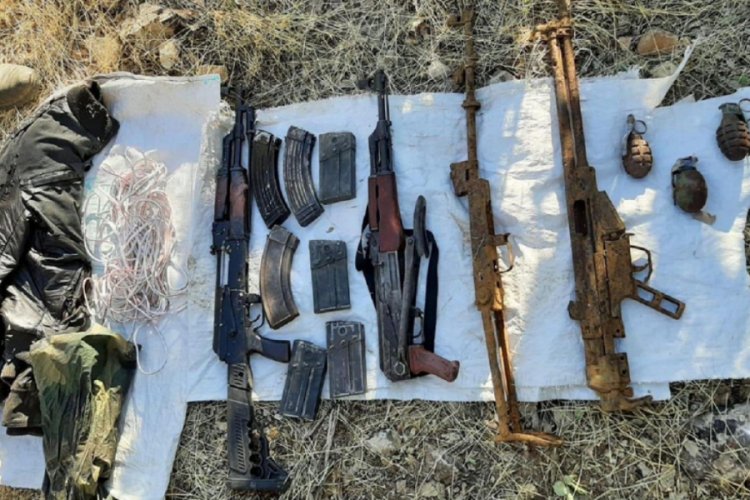 Yıldırım-7 Narko-Ter&ouml;r operasyonunda &ccedil;ok sayıda m&uuml;himmat ele ge&ccedil;irildi
