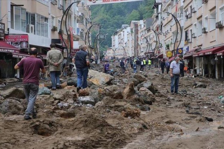 AFAD: Giresun'da kapanan 118 k&ouml;y yolu ulaşıma a&ccedil;ıldı