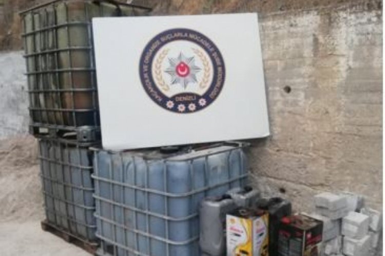 Yağ lekesi, akaryakıt ka&ccedil;ak&ccedil;ılarını ele verdi