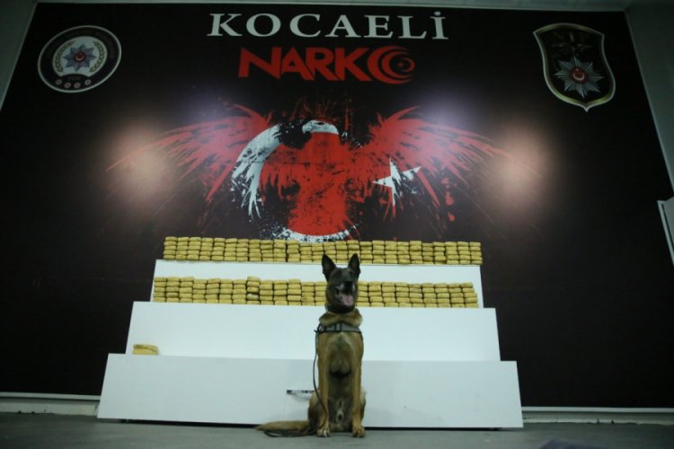 TEM'de durdurulan tırda 132 kilo 800 gram eroin ele ge&ccedil;irildi