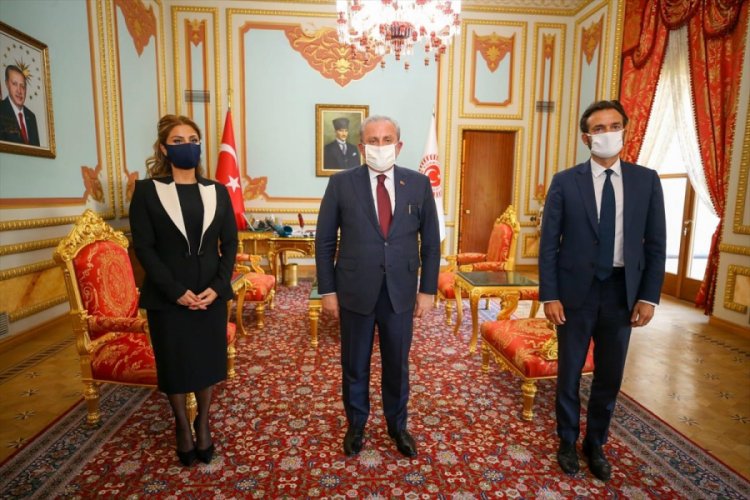 TBMM Başkanı Şentop, AİHM Başkanı Spano'yu kabul etti