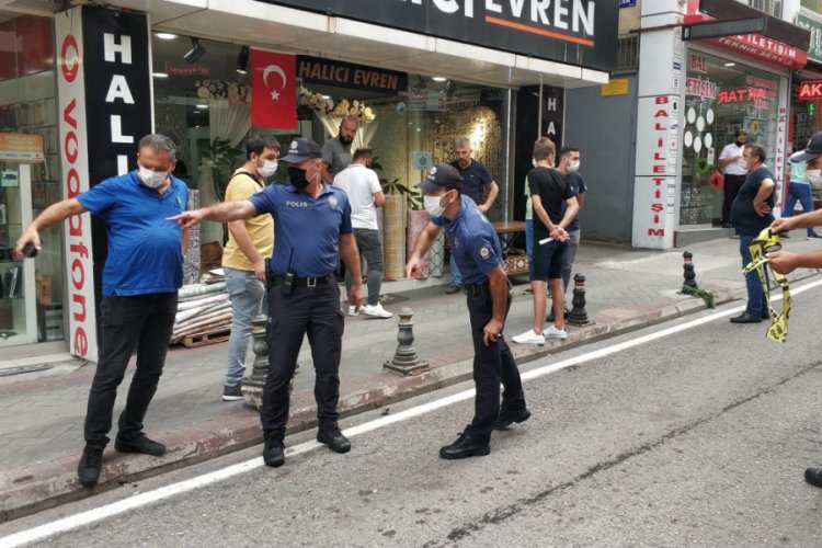 Samsun'da iş yerine silahlı saldırı