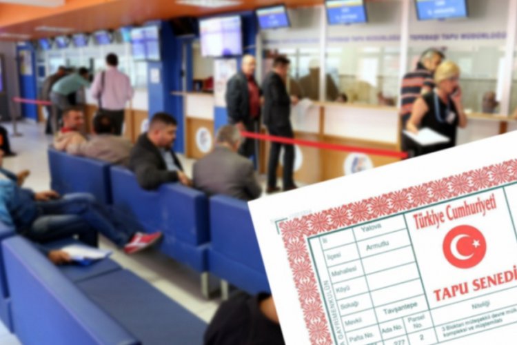 Tapu işlemlerinde b&uuml;y&uuml;k kolaylık! 15 Eyl&uuml;l'de hizmete girecek