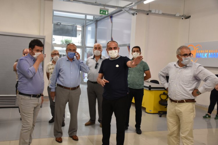 Bursa Milletvekili Aydın'dan Gemlik &ccedil;ıkarması