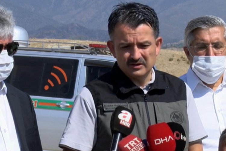 Bakan Pakdemirli: Hatay'da 5 g&uuml;nd&uuml;r s&uuml;ren orman yangını kontrol altında