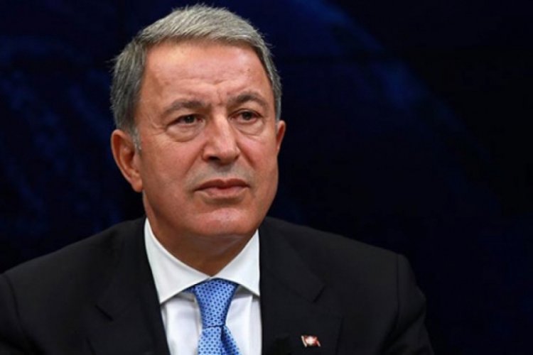 Bakan Akar'dan Alman mevkidaşıyla Doğu Akdeniz g&ouml;r&uuml;şmesi
