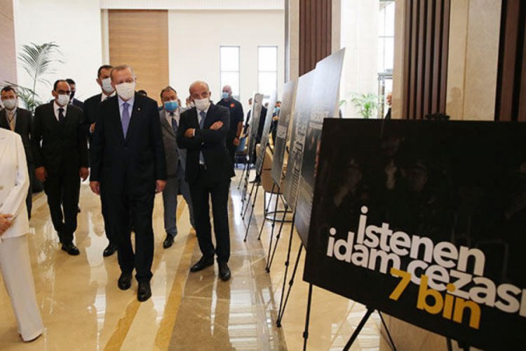 Cumhurbaşkanı Erdoğan Demokrasi Adası'nda