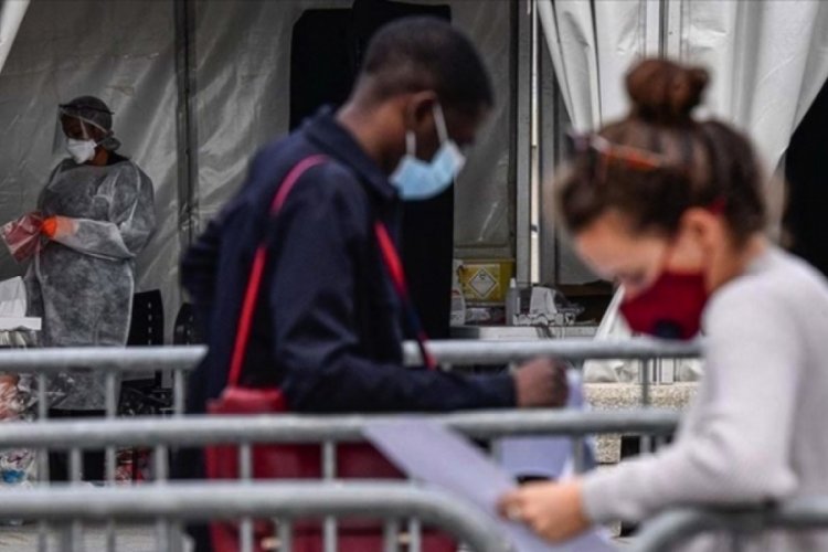 Fransa'da son 24 saatte 7 bin 183 Kovid-19 vakası tespit edildi