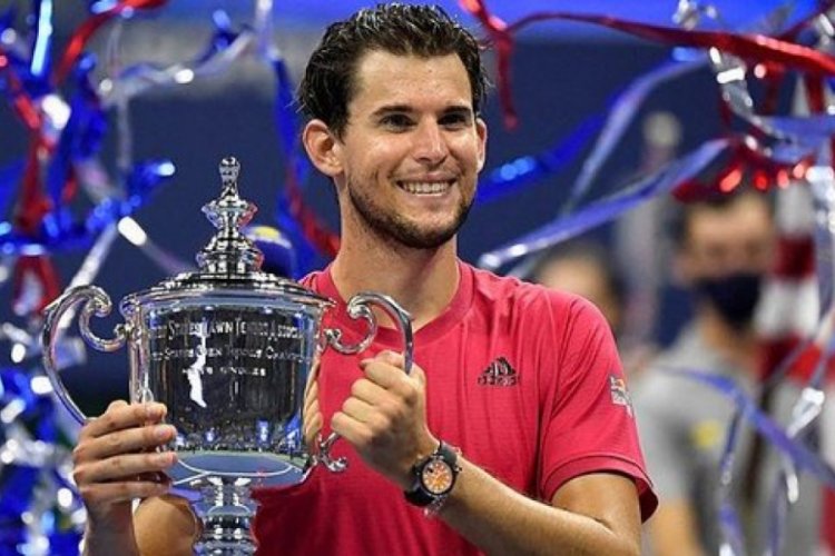 ABD A&ccedil;ık'ta tek erkekler finalini Avusturyalı Thiem kazandı