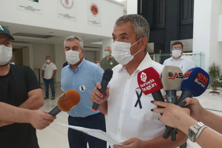 Bursa Tabip Odası'ndan t&uuml;keniyoruz a&ccedil;ıklaması