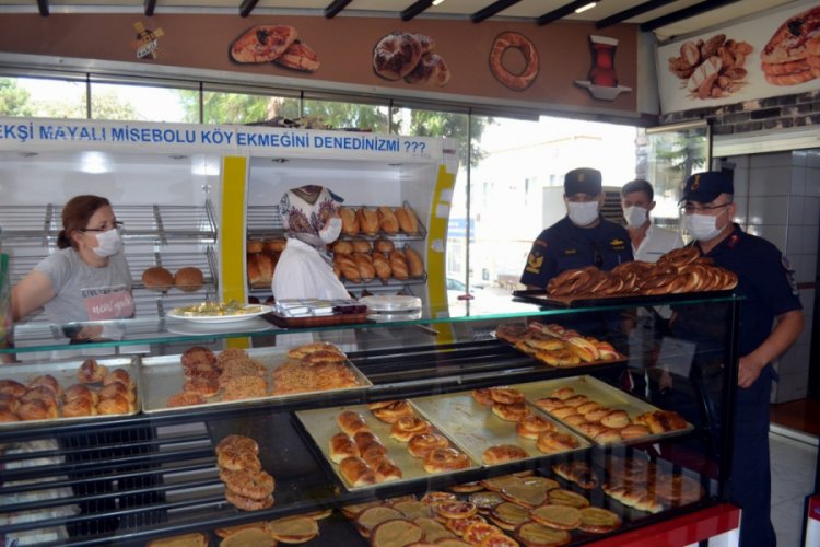 Bursa Mudanya'da korona denetimi