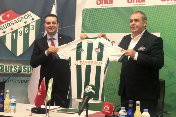 Bursaspor'dan forma göğüs sponsoru anlaşması
