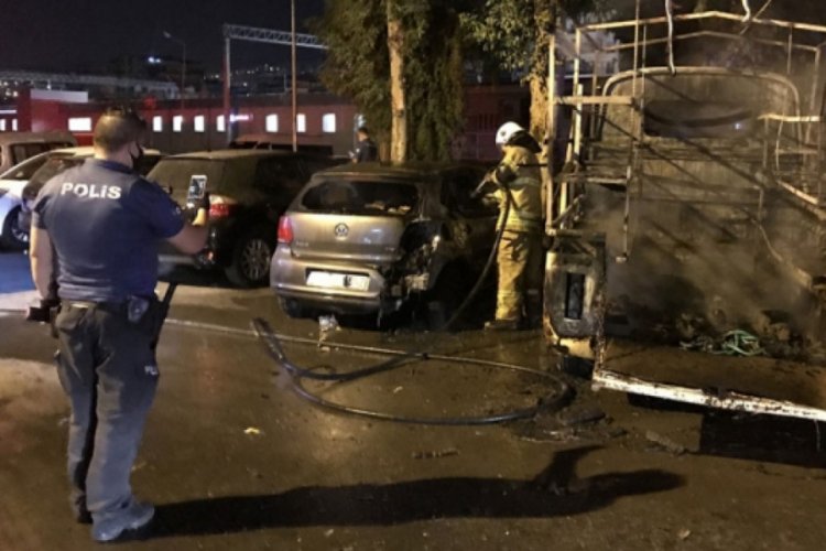 3 aracı kundakladığı iddia edilen zihinsel engelli kişi g&ouml;zaltına alındı