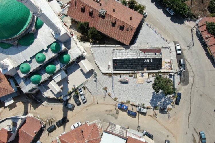 Bursa Büyükorhan meydan projesi tamamlandı