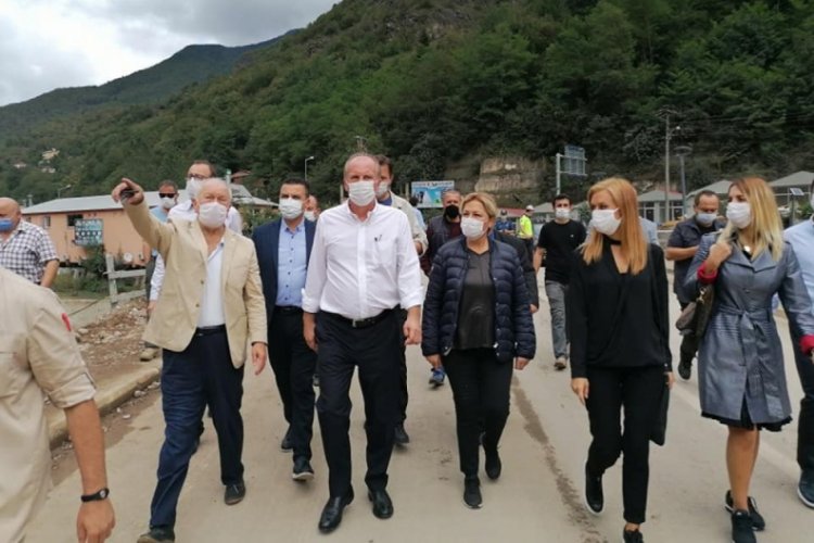 Muharrem İnce, Dereli'yi ziyaret etti