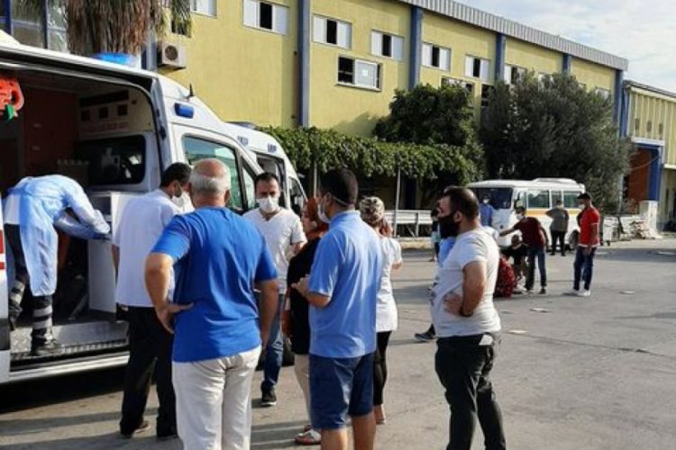 Mersin Serbest B&ouml;lge'de gaz sızıntısı: 20 iş&ccedil;i zehirlendi