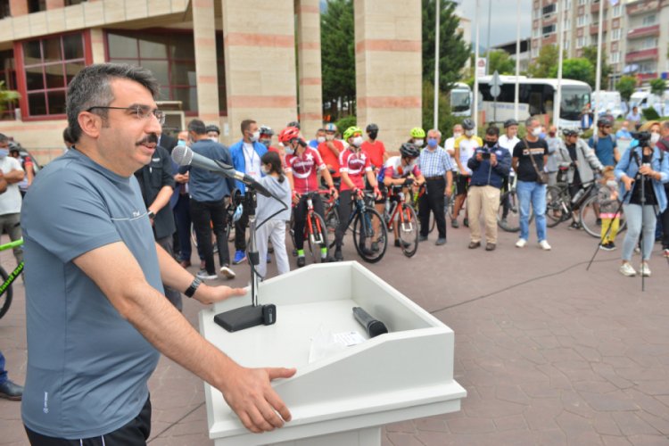 Bursa Yıldırımlılar doğa i&ccedil;in pedal &ccedil;evirdi