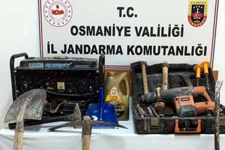Sit alanında ka&ccedil;ak kazıya su&ccedil;&uuml;st&uuml;