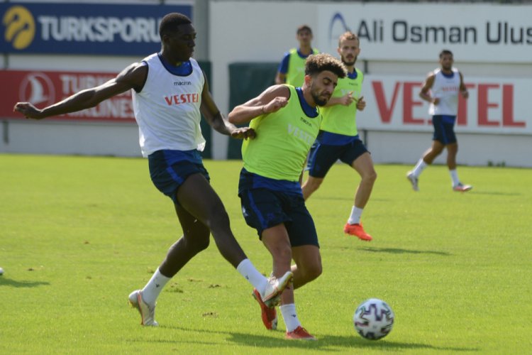 Trabzonspor, Yeni Malatyaspor ma&ccedil;ı hazırlıklarını s&uuml;rd&uuml;rd&uuml;