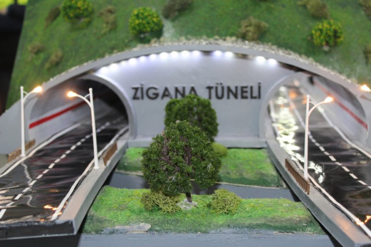 Zigana T&uuml;neli'nin y&uuml;zde 74'&uuml; tamamlandı