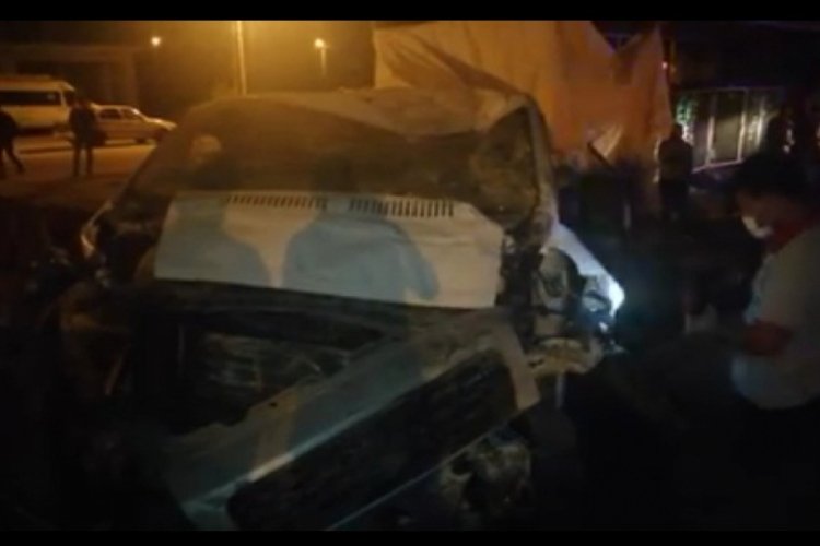 Filyasyon ekibinin bulunduğu minib&uuml;s kaza yaptı: 3 yaralı