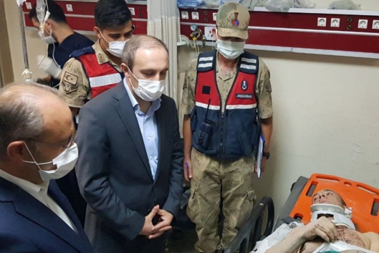 Kop T&uuml;neli'ndeki patlamada yaralanan iş&ccedil;iler olay anını anlattı