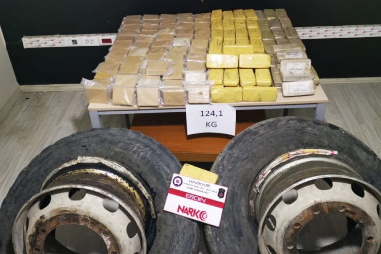 153 kilo 300 gram eroin ele ge&ccedil;irildi