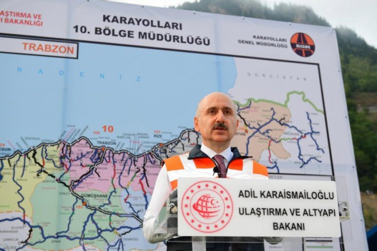 "Zigana T&uuml;neli inşaatının y&uuml;zde 70'i tamamlandı"