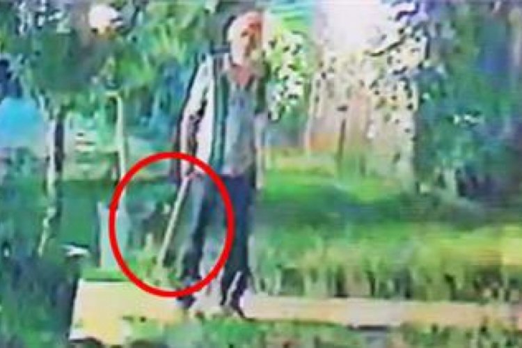 Halil Sezai'nin darp ettiği Meri&ccedil;'ten baltalı g&ouml;r&uuml;nt&uuml;yle ilgili a&ccedil;ıklama
