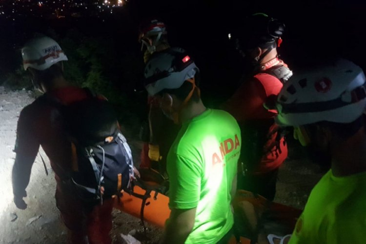 Bursa'da y&uuml;r&uuml;y&uuml;ş i&ccedil;in vadiye &ccedil;ıktı, kayboldu ekipler tarafından yaralı olarak kurtarıldı