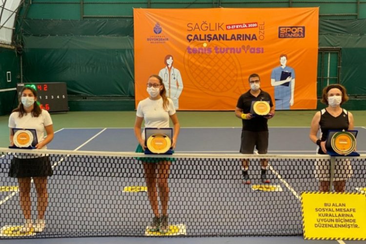 Sağlık &ccedil;alışanlarına spor morali
