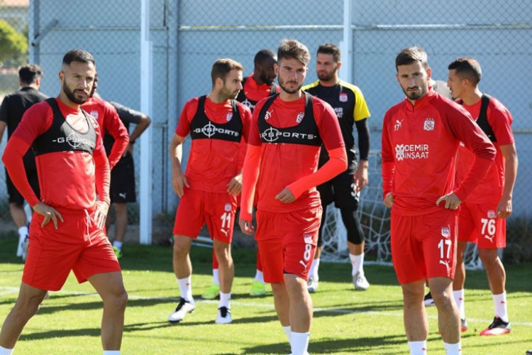 Sivasspor, Kayserispor maçının hazırlıklarını sürdürüyor