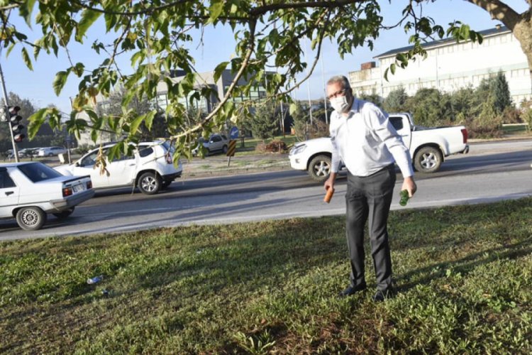 Bursa Karacabey Belediye Başkanı Özkan'dan çevre temizliği