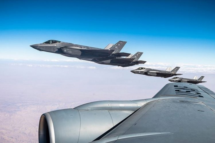 ABD Merkez Kuvvetler Komutanlığından İsrail semalarında F-35 tatbikatı