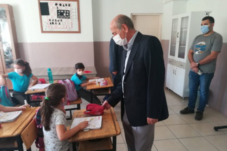 Bursa Orhangazi İlçe Milli Eğitim Müdürü okulları ziyaret etti