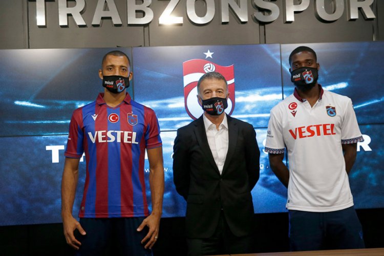 Trabzonspor'da Hugo ve Djaniny i&ccedil;in imza t&ouml;reni d&uuml;zenlendi