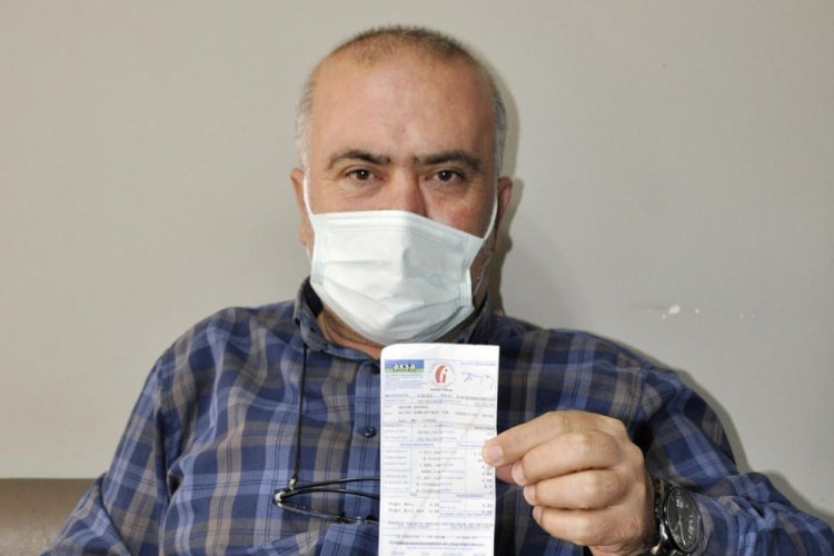 Eve gelen 3 bin 944 liralık doğal gaz faturası şaşırttı