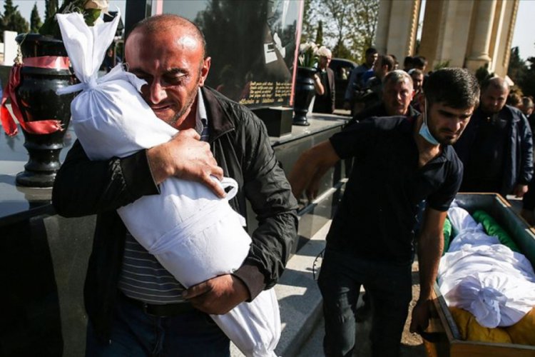 Azerbaycan'da Ermenistan'ın saldırılarında 61 sivil yaşamını yitirdi, 282 sivil yaralandı