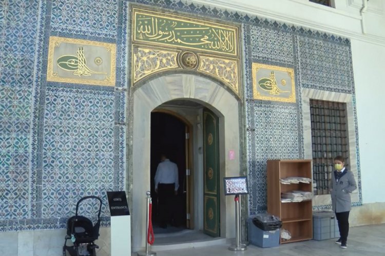 Topkapı Sarayı'nda kutsal emanetler i&ccedil;in yeni d&uuml;zenleme