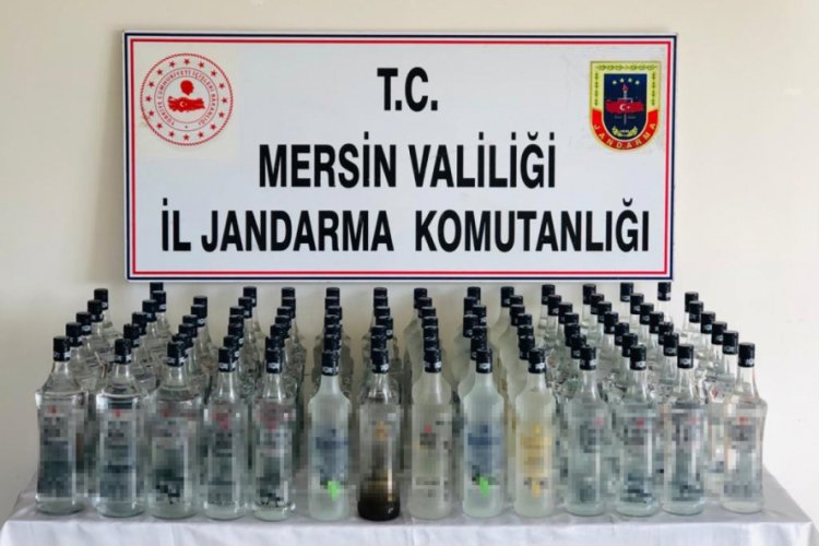 103 litre sahte i&ccedil;ki ele ge&ccedil;irildi