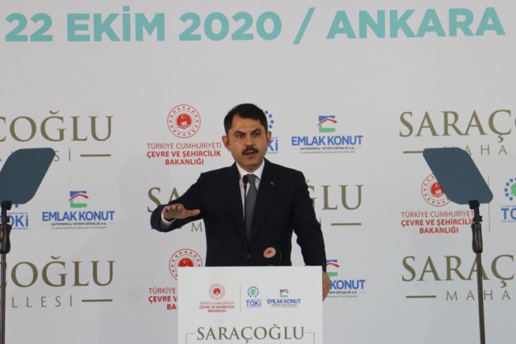 Bakan Kurum: Sara&ccedil;oğlu'nda tek bir ağacın zarar g&ouml;rmesine izin vermiyoruz