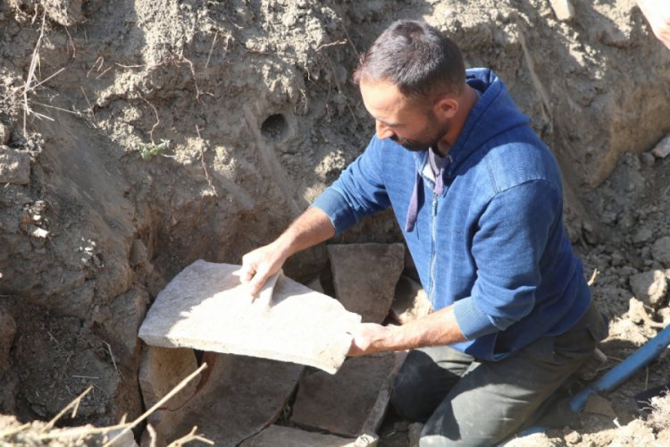 Lahit mezar bulduklarını sandılar, ger&ccedil;ek sonradan ortaya &ccedil;ıktı