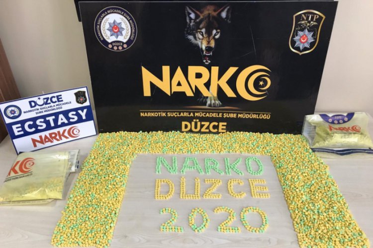 14 bin 684 uyuşturucu hapa 3 tutuklama