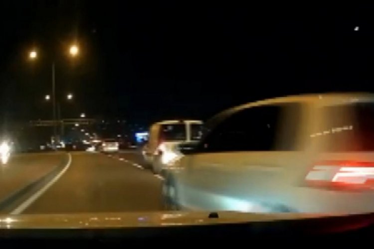 Bursa'da trafikte makas terörü! Sürücüye para cezası