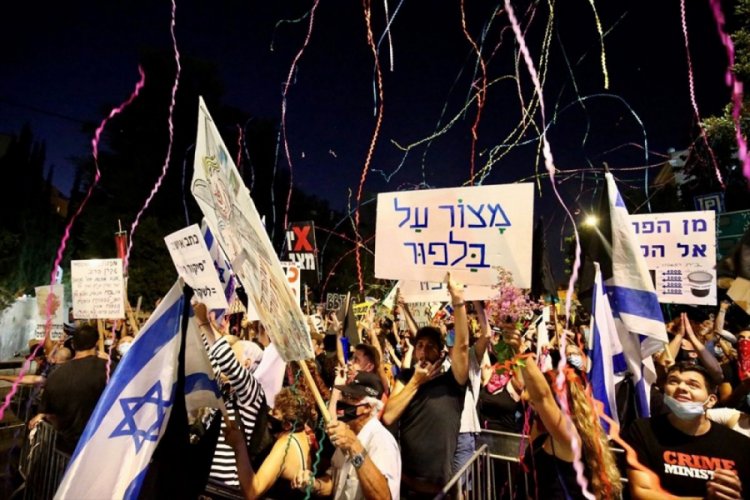 İsrail'de Netanyahu karşıtı gösteriler 18. haftasına girdi