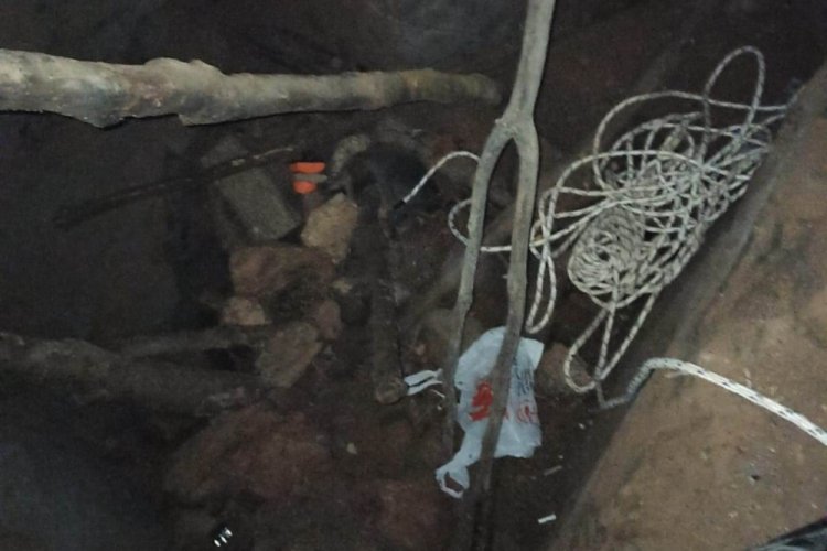 Ka&ccedil;ak kazı yapanlar su&ccedil;&uuml;st&uuml; yakalandı